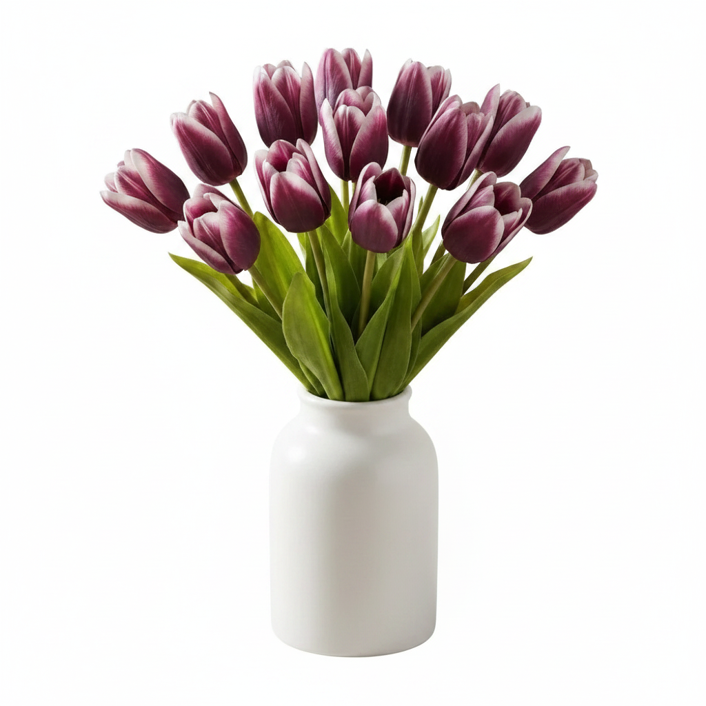 Tulipes Artificielles Réalistes 52 cm