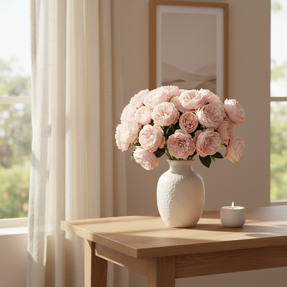 Bouquet 54 Roses Pivoine