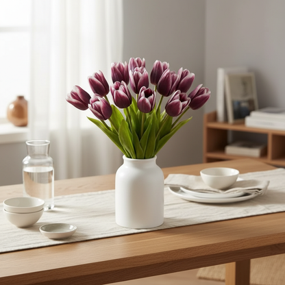 Tulipes Artificielles Réalistes 52 cm
