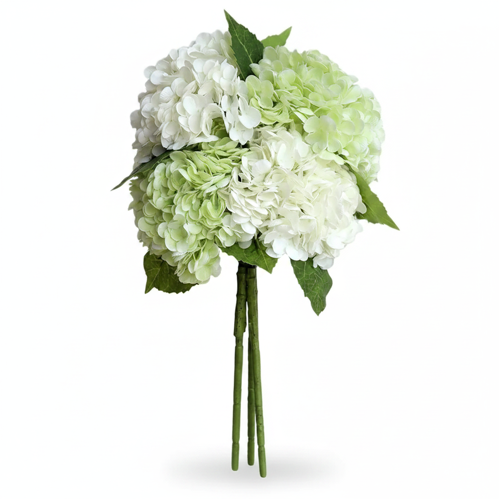Hortensias Artificielles 4 pcs