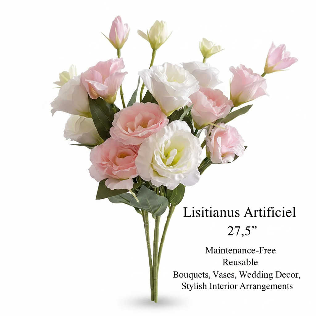 Lisianthus Artificiel 27,5"