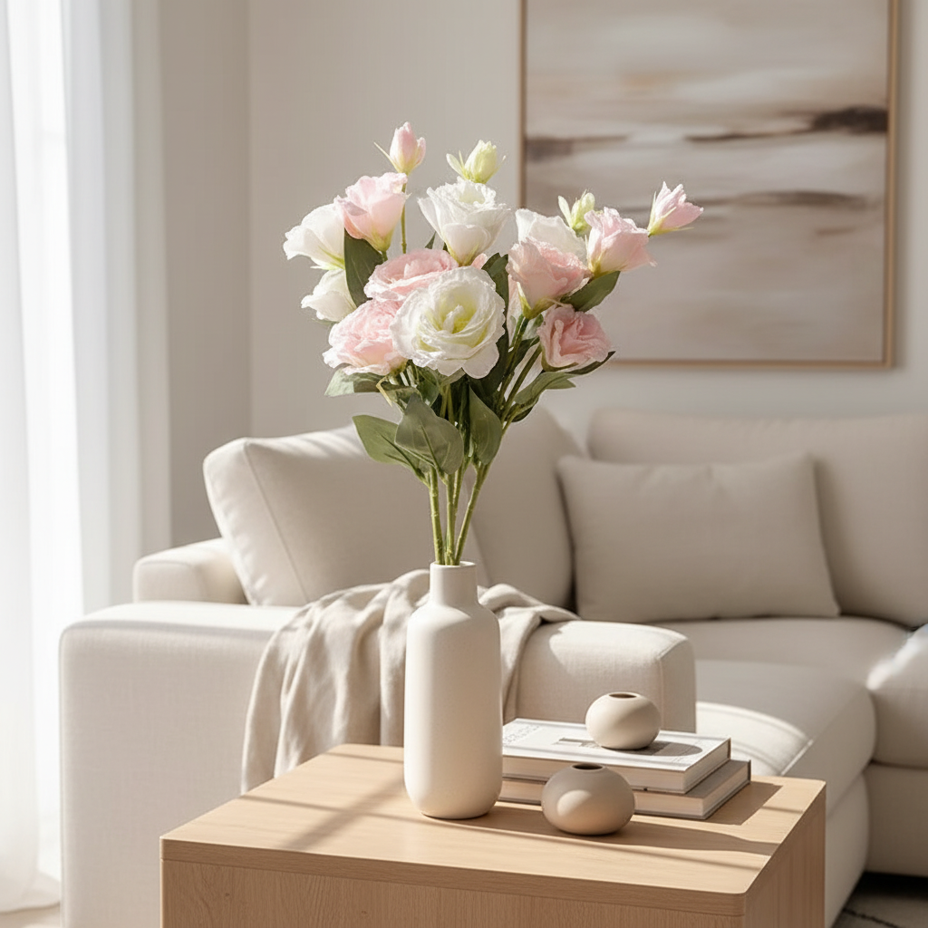 Lisianthus Artificiel 27,5"